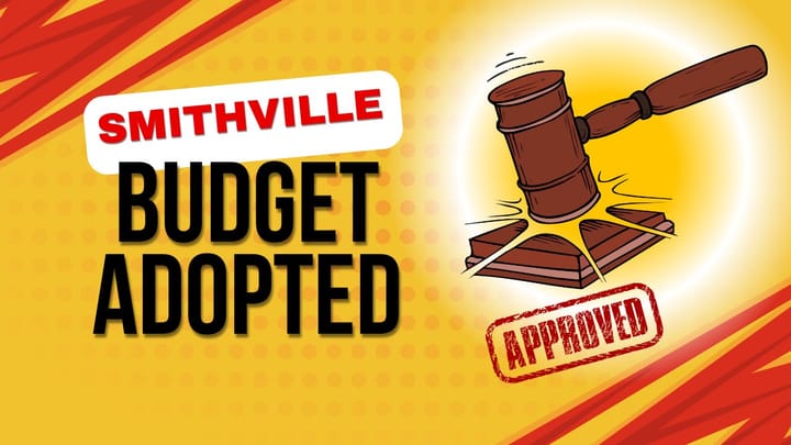 Smithville Adopts Fiscal Year 2026 Budget