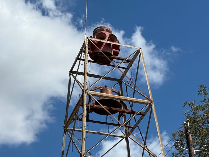 Why Does The Siren Go Off In Smithville At Noon?